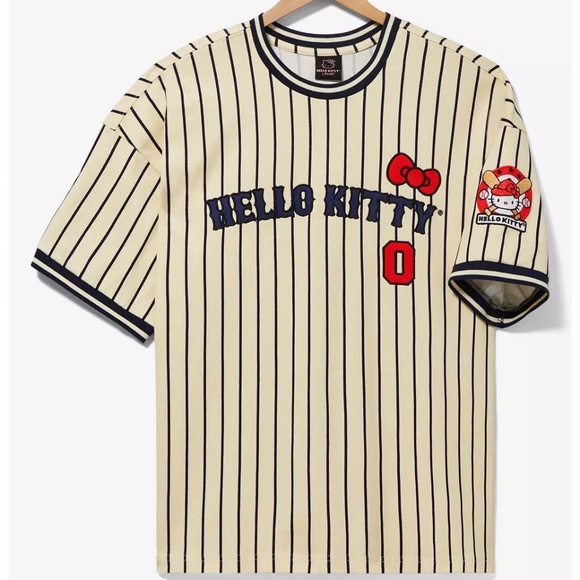Hello Kitty Tops - Hello Kitty Baseball Jersey